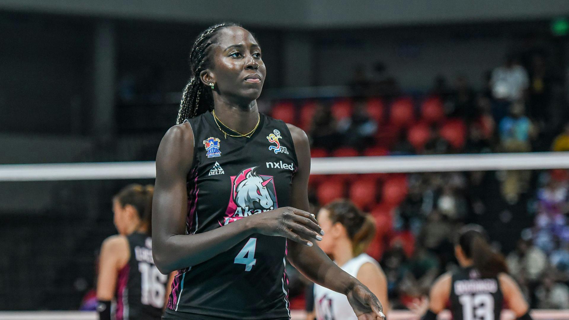 PVL: "Destroy mode" allows Akari’s Oly Okaro to fire 38 points in comeback win vs. Choco Mucho